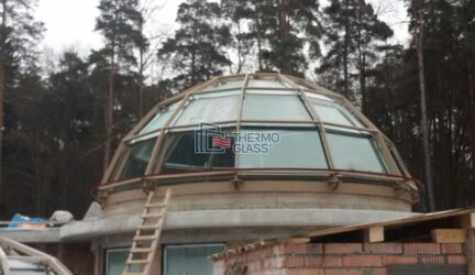 «Стеклянное» небо над головой – зенитный фонарь с греющим стеклом «Термо Глас» (г. Жуковка)