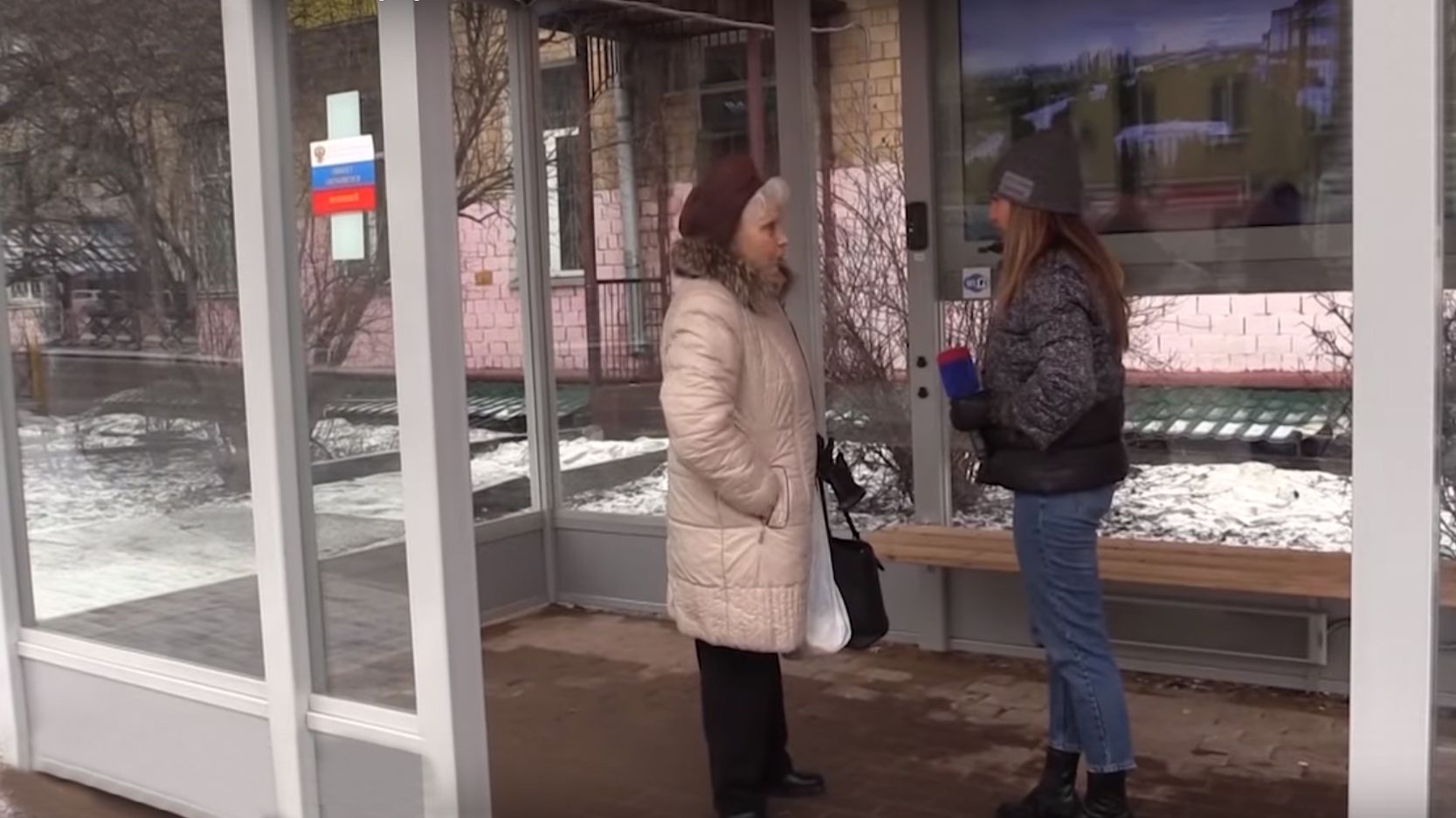 В г. Химки появилась первая остановка с ИК-обогревателем ПИОН Термо Глас