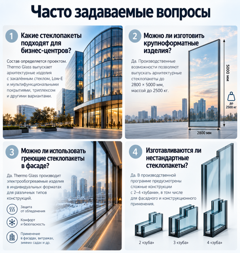 Фасадное остекление бизнес-центров